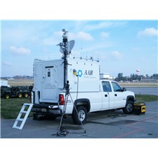 Contingency Response Communication System &#40;CRCS&#41; shown mounted on a truck